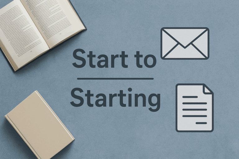 start-to-или-starting-что-выбрать-в-английском
