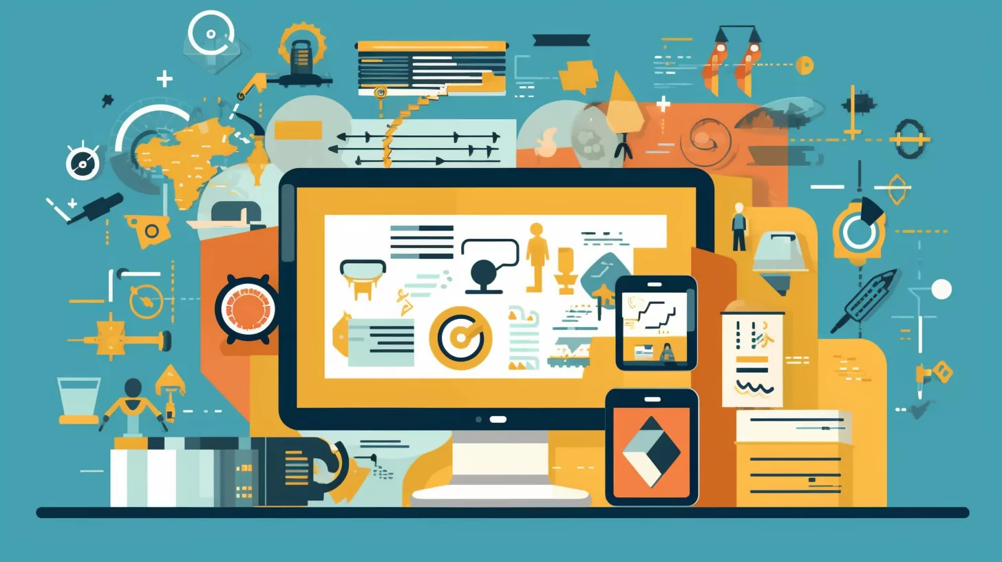 Optimized images on a web development website