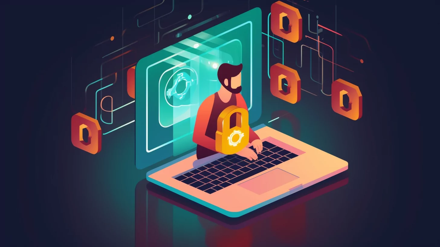 User authentication and authorization process.