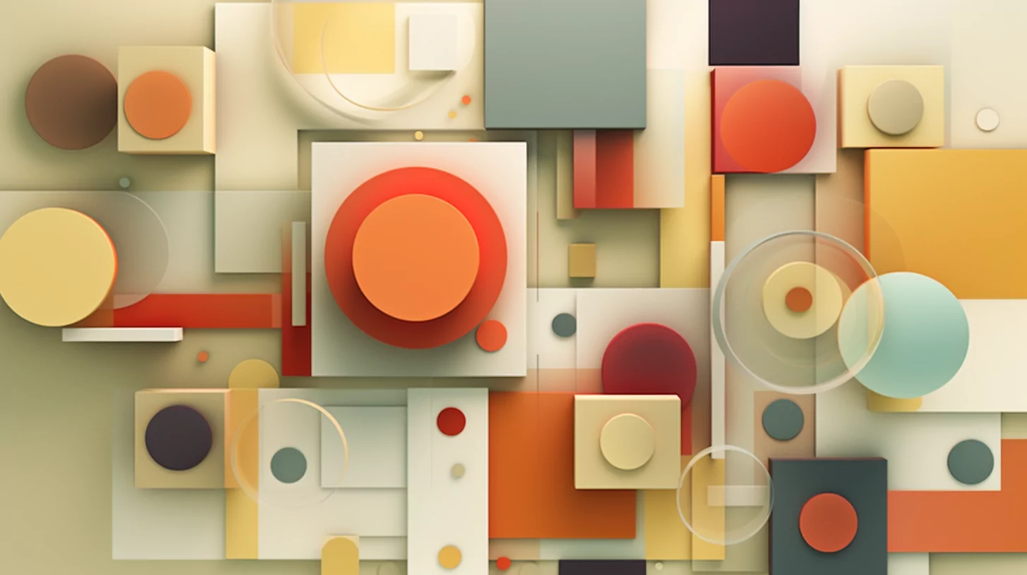 Data merging in Pandas, represented by different shapes coming together.